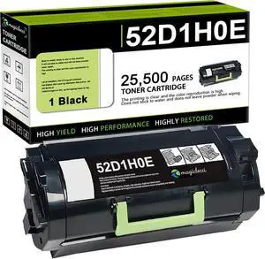 52D1H0E Toner Cartridge High Yield(1-Pack, Black) Replacement for Lexmark 52D1H00 Toner Cartridge MS710dn MS710n MS711dn MS810de MS810dn MS810dtn MS810n MS811dn MS811dtn MS811n MS812de Printer