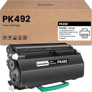 PK492 Toner Cartridge Replacement for Dell PK492 Toner Cartridge for 2330d 2330dn 2350d 2350dn Printer Toner 1-Pack Black
