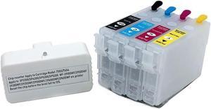 604 604XL Refill Ink Cartridge with Chip Resetter Compatible with Epson XP 2200 2205 3200 3205 4200 WF 2910 2930 2935 2950