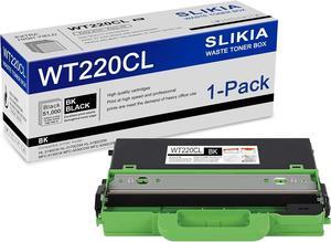 1-Pack Black WT220CL Waste Toner Box: Compatible WT220CL WT-220CL Replacement for Brother HL-3140CW HL-3170CDW HL-3180CDW MFC-9130CW MFC-9330CDW MFC-9340CDW Printer
