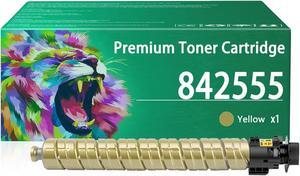 IMC2510 IMC2010 Toner Cartridge Compatible for Ricoh IMC2510 IMC2010 842555 Yellow Toner Cartridges Work for Ricoh IM C2510 IM C2010 Printers