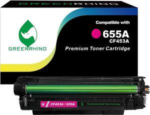 Remanufactured Toner Cartridge Replacement   655A CF453A Enterprise M652 M652n M652dn M653 M653dn M653dh M653x MFP 681 M681dn M681f M681z M682z (Magenta, 1-Pack)