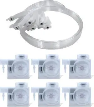 PLK 6Pcs Ink Damper Head Damper Dumper Filter for L1800 L805 L810 L850 L101 L201 L100 L200 L210 L1300