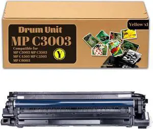 Compatible Drum Unit Replacement for Ricoh,Work for MP C3003 3503 4503 5503 6003 Printer 1 Pack Yellow