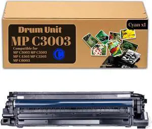 Compatible Drum Unit Replacement for Ricoh,Work for MP C3003 3503 4503 5503 6003 Printer 1 Pack Cyan
