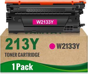 Remanufactured 213Y 213A 213X Extra High Capacity Toner Cartridge Replacement for W2133Y   5700 6700 6701 MFP 5800 MFP 6800 MFP 6801 Printer (1 Magenta)