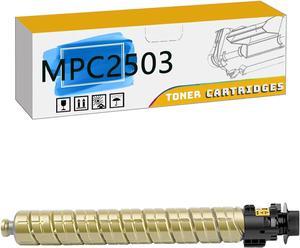 MPC2503 Toner Cartridges Compatible for Ricoh MPC2011SP MPC2003SP MPC2503SP MPC2004SP MPC2504SP MPC2004exSP MPC2504exSP Printers - High Capacity 15,000 Pages Yellow*1