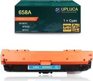 658A Cyan Toner Cartridge High Yield Compatible with HP 568A W2000A W2001A W2002A W2003A Work   Color Laserjet Enterprise M751M751dnM751n (1packCyan)