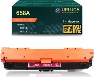 658A Magenta Toner Cartridge High Yield Compatible with HP 568A W2000A W2001A W2002A W2003A Work   Color Laserjet Enterprise M751M751dnM751n (1packMagenta)