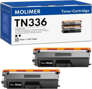 TN336BK TN-336 Toner Cartridge 2 Pack: Replacement for Brother TN331 TN-336 TN336BK Toner Compatible with HL-L8250CDN L8350CDW L9200CDW MFC-L8600CDW L8850CDW L9550CDW (TN-336BK Toner Cartridge,2 Pack)