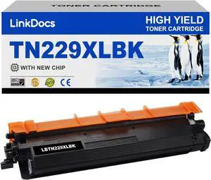 TN229XLBK High Yield Black Compatible Toner Cartridge Replacement for Brother TN229XL TN-229XL Black Work for Brother HL-L3280CDW HL-L3220CW MFC-L3720CDW MFC-L3780CDW Printers