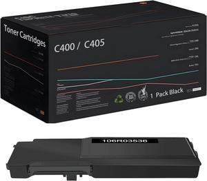 106R03536 Black Toner Cartridge Compatible for Xerox VersaLink C400 C400D C400DN C405 C405DN C405N Printers - High Yield 11000 Pages (1 Pack Black)