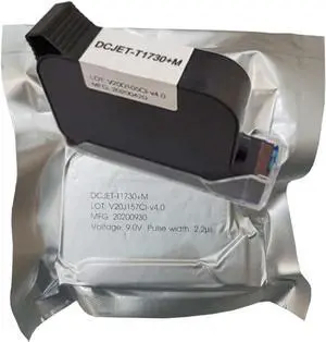 New DCJET Handheld Inkjet Printer Fast Dry Solvent Ink Cartridge Compatible with HP T1730+M (Color : 1 PCS)