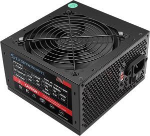 800W Power Supply 80 Plus Gold PSU Standard ATX Computer Power Supplies Non Modular Build-in 120MM Ultra-Quiet FDB Fan with 115/230V Switch for Desktop Gaming PC Server