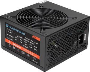 700W Power Supply ATX Gaming PC PSU Active PFC Full Voltage 110/220V Computer Power Supplies Gold with 20+4pin Main Power Interface for Desktop Server