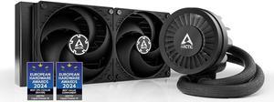 ARCTIC Liquid Freezer III 280 - CPU AIO Water Cooler, Water Cooling PC, Intel & AMD, Efficient PWM-Controlled Pump, Fan: 2001700 RPM, LGA1851 and LGA1700 Contact Frame - Black