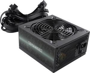 1050W Power Supply Full Voltage 100-240V Active PFC Gaming PSU Computer Power Supplies Non-Modular 80 Plus Bronze ATX Power Supply for Desktop PC Server