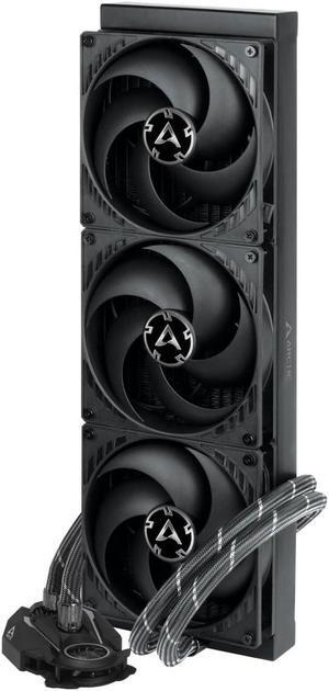 ARCTIC Liquid Freezer III 420 - CPU AIO Water Cooler, Water Cooling PC, Intel & AMD, Efficient PWM-Controlled Pump, Fan: 2001700 RPM, LGA1851 and LGA1700 Contact Frame - Black