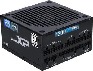 SAMA PC Power Supply, XP1200W Fully Modular PSU Platinum 80+, 12VHPWR PSU, ATX3.0&PCIE5.0 Gaming PSU, 120mm Silent FDB Fan, 1200W PSU Supply for 3090Ti 4070Ti 4080 4090