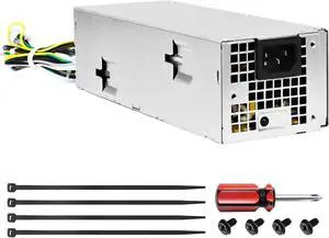 LXun H240ES-02 L240ES-00 B240AM-02 240W Power Supply Compatible with Dell OptiPlex 5050 3050 7050 Mini Tower J61WF F484X DK87P DW3M7 HT04K (4+6 Connector)