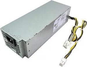 H260EBM-00 H7X3F 260W Connector:6Pin+4Pin Power Supply Replacement for dell OptiPlex 3050 3060 5050 5060 7050 7060 MT Inspiron V3668 V3669 L260EBM-00 AC260AM-00 B260EBM-00 52CKC 8X63N 3YNRJ