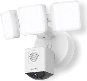 WYZE Floodlight Camera Pro, PCMag Editors' Choice 3000-Lumen LEDs, 2.5K HD Outdoor Security Camera, 180° Wide View, Motion Detection, Color Night Vision, Works with Alexa & Google