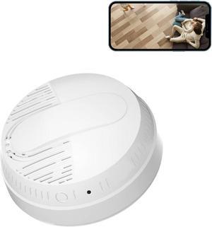 LIZVIE Smoke Detector Camera 1080P Nanny Cams Spy Camera Hidden Camera Wireless Security Cameras for Home Security with Night Vision/Free APP/Motion Detection and Remote Control.