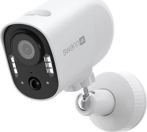 Swann Xtreem 4K Wireless Security Camera, Wireless Camera with 32GB Micro SD & Cloud Storage, Indoor & Outdoor Surveillance, Ideal for Baby Monitor & Home, 2-Way Talk, Wi-Fi, No Monthly Fee, 4KXTRM-GL