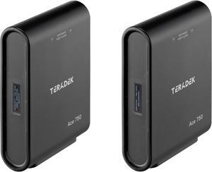 Teradek Ace 750 4K Wireless HDMI Transmitter and Receiver Set, 6GHz Frequency, 4Kp30 10bit HDR, Zero-Delay Wireless 4K Monitor System, Video Capture, 750FT Range