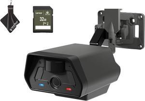 TACTACAM Defend Cellular Security Camera - No WiFi Required - Motion Activated Wireless Camera - Motion Detection - Includes SD Card and Microfiber Cleaning Cloth