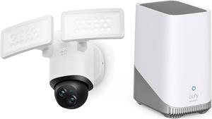 eufy Security Floodlight Camera E340 Wired HomeBase S380 (HomeBase 3)