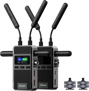 Accsoon CineView 2 SDI Wireless Video Transmission System,1500ft Range 50ms Latency, HDMI SDI UVC Live Streaming, Dual-Band, Signal Converter, 4 App Monitoring, Compatible with CineView HE/SE/Quad