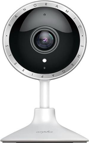 4K Indoor Security Camera, WiFi Pet Camera for Home Security with PIR Human Detection, Sound Detection, Night Version Two-Way Talk, Support TF Card & Cloud Storage