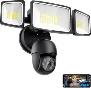 Onforu Floodlight Camera Outdoor, 2K HD Security Flood Light Cam Wired, 360° Coverage AI Detection & Auto Tracking, 55W 5500LM Motion-Activated Flood Lighting Camera, Color Night Vision, 2-Way Audio Onforu Floodlight Camera Outdoor, 2K HD Security Flood Light Cam Wired, 360° Coverage AI Detection & Auto Tracking, 55W 5500LM Motion-Activated Flood Lighting Camera, Color Night Vision, 2-Way Audio