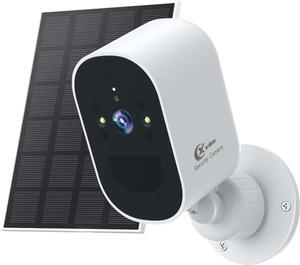 XVIM 1080P Solar Camera Outdoor Wireless, 2.4GHz WiFi Battery Powered Camera Wireless Outdoor, Color Night Vision, AI Detection, SD/Cloud, Waterproof, US-N1150TYN-XM2MP