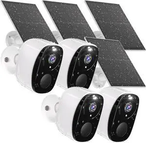 Energizer Smart Light Bulb 2K Security Camera 2-Pack, Outdoor