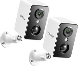 Security Cameras Wireless Outdoor Indoor, IP66 Waterproof 2K Night Vision Motion Detection 2-Way Talk Spotlight Battery Powered WiFi Surveillance Camera for Pet Garage Door Home House Security