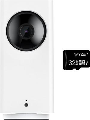 Cam Pan v2, Pan/Tilt/Zoom Indoor Wi-Fi Smart Home Security Camera with 1080p Color Night Vision, Motion and Sound Detection for Baby & Pet, Compatible with Alexa & Google Assistant