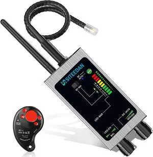 5-in-1 Multifunctional Camera Detector,Hidden Device Detector,Camera Finder Bug Detector for Comprehensive Pry Protection