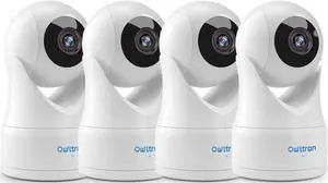 owltron Indoor Pan/Tilt Security Camera 2K, Smart Camera for Home Security with Motion Detection, 2.4G WiFi Camera with Phone APP, Baby/Pet Camera with IR Night Vision & Two Way Talk