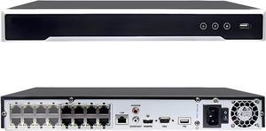 DS-7616NI-Q2/16P HIK 16 Channel 16 PoE 2K NVR Network Video Recorder with H.265+ Compression, Compatible with 16 X HIK IP Cameras, Supports up to 2 X 8TB HDD(No HDD)(International English Version)