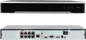 DS-7608NI-Q2/8P HIK 8 Channel 8 PoE 2K NVR Network Video Recorder with H.265+ Video Compression, Compatible with HIK IP Camera, Supports up to 2 X 8TB HDD(No HDD)(International English Version)