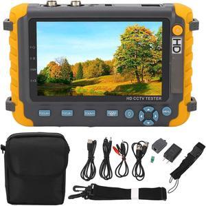 5 Inch 8MP Camera Tester CCTV Tester AHD TVI CVI Analog Camera Tester VGA Input CCTV Monitor Tester