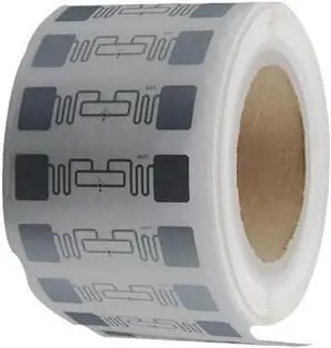 YANZEO 1000PCS UHF RFID Tag 860-960Mhz 9662 UHF 6C RFID Unmanned Supermarket Tag Alien H3 Adhesive Inlay RFID Label Logistics Commodity Electronic Tag