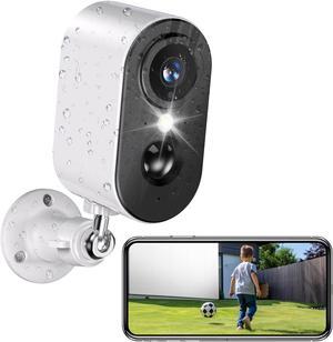 LIWAN Security Cameras Wireless Outdoor, 2K Wireless Cameras for Home Security, Battery Powered WiFi Surveillance Camera with Color Night Vision, 2 Way Talk, PIR Detection, IP65 Cloud/Local Storage