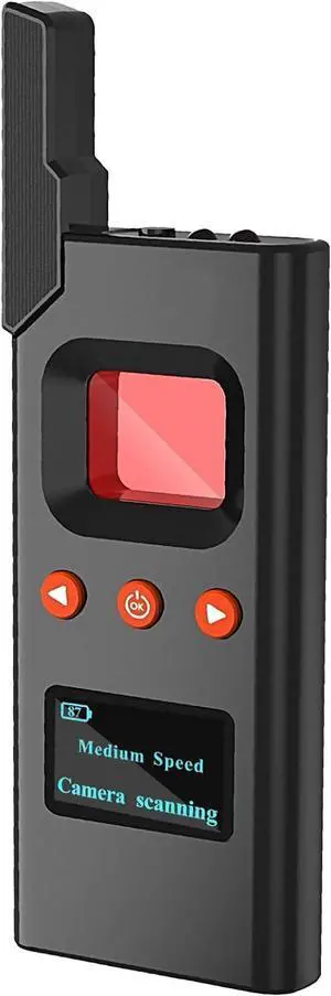 Camera Detector Camera Finder Bug Detector, Magnetic Locator Multi-Functional Device for Privacy Protection for Car Hotels Office Home Travel