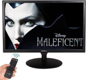 22 inch Monitoring LCD Display Security Camera Monitor Multifunction Interface HDMI, AV, BNC, VGA, USB, PC Input CCTV Computer Monitor Built-in Speaker 1920x1080 Full HD, Black
