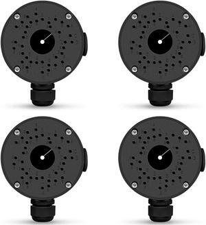 (New Upgrade) Security Camera Junction Box,Universal IP Camera Mount,Security Camera Bracket Outdoor,Metal Aluminum Waterproof Security Camera Mount,Blink Camera Mount New Upgrade