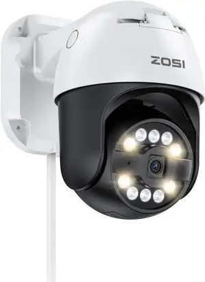 ZOSI C296 5MP 3K Add-on PoE PT Camera Outdoor, AI Face Human Vehicle Detection, Starlight Night Vision, 2-Way Talk, Auto Track, Pan/Tilt, Only Compatible NVR ZOSI C296 5MP 3K Add-on PoE PT Camera Outdoor, AI Face Human Vehicle Detection, Starlight Night Vision, 2-Way Talk, Auto Track, Pan/Tilt, Only Compatible NVR