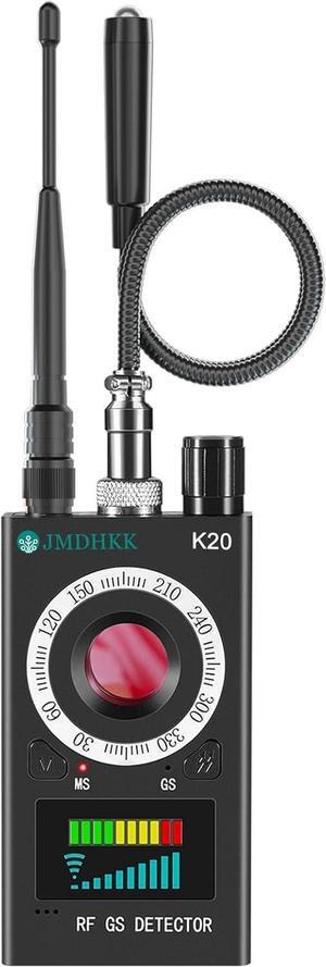 JMDHKK Hidden Camera Detector, Bug Detector, Magnetic Field Detector for Privacy Protection Listing Device in Hotel (Black)